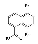 5,8-dibromo-[1]naphthoic acid Structure