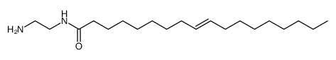 N-(2-aminoethyl)-9-octadecenamide structure