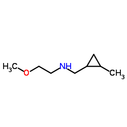 2-Methoxy-N-[(2-methylcyclopropyl)methyl]ethanamine结构式