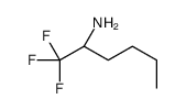 (2R)-1,1,1-trifluorohexan-2-amine结构式
