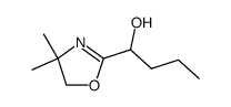 1-(4,4-Dimethyl-4,5-dihydro-oxazol-2-yl)-butan-1-ol结构式