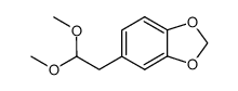 (3,4-(methylenedioxy)phenyl)acetaldehyde dimethyl acetal Structure