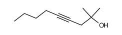 2-methyl-4-nonyn-2-ol Structure