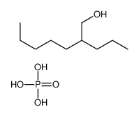 phosphoric acid,2-propylheptan-1-ol Structure