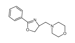 4-[[(4R)-2-phenyl-4,5-dihydro-1,3-oxazol-4-yl]methyl]morpholine Structure