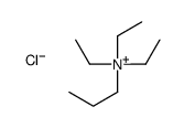 triethyl(propyl)azanium,chloride Structure
