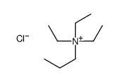 triethyl(propyl)azanium,chloride结构式