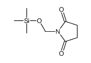 1-(trimethylsilyloxymethyl)pyrrolidine-2,5-dione Structure