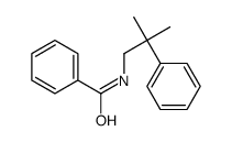 N-(2-methyl-2-phenylpropyl)benzamide结构式