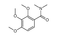 2,3,4-trimethoxy-N,N-dimethylbenzamide结构式