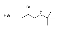 N-(2-bromopropyl)-2-methylpropan-2-amine,hydrobromide结构式