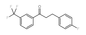 3-(4-FLUOROPHENYL)-3'-TRIFLUOROMETHYLPROPIOPHENONE Structure