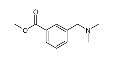 3-Dimethylaminomethyl-benzoic acid methyl ester结构式