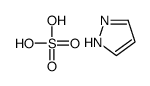 1H-pyrazole,sulfuric acid Structure