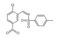 N-[(2-chloro-5-nitrophenyl)methylidene]-4-methylbenzenesulfonamide Structure