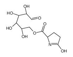 [(2R,3R,4S,5R)-2,3,4,5-tetrahydroxy-6-oxohexyl] (2S)-5-oxopyrrolidine-2-carboxylate Structure