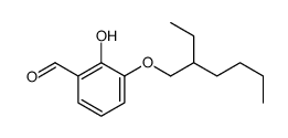 3-(2-ethylhexoxy)-2-hydroxybenzaldehyde Structure