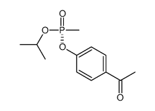 4-acetylphenyl isopropyl (S)-methylphosphonate Structure
