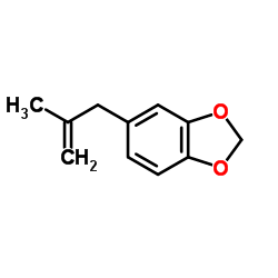 5-(2-Methyl-2-propen-1-yl)-1,3-benzodioxole结构式