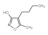 4-丁基-5-甲基-3-异噁唑结构式