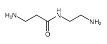 3-Amino-N-(2-amino-ethyl)-propionamide结构式