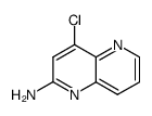 4-chloro-[1,5]naphthyridin-2-ylamine结构式