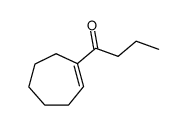 Cycloheptenyl-propyl-keton结构式