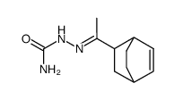 1-bicyclo[2.2.2]oct-5-en-2-yl-ethanone semicarbazone Structure