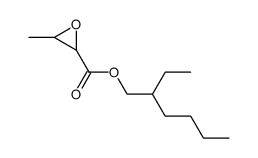 2,3-Epoxy-buttersaeure-<2-ethyl-hexyl-ester>结构式