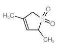 Thiophene,2,5-dihydro-2,4-dimethyl-, 1,1-dioxide结构式