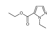 ethyl 1-ethyl-1H-pyrazole-5-carboxylate结构式