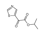 isopropyl 5-thiazolylglyoxylate结构式