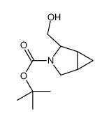 tert-butyl (1R,2S,5S)-2-(hydroxymethyl)-3-azabicyclo[3.1.0]hexane-3-carboxylate Structure