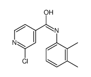 2-chloro-N-(2,3-dimethylphenyl)pyridine-4-carboxamide结构式
