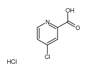 4-Chloropicolinic Acid Hydrochloride结构式