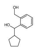 α-cyclopentyl benzenedimethanol-1,2 Structure