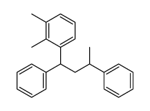 1-(1,3-diphenylbutyl)-2,3-dimethylbenzene结构式