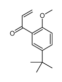 1-(5-tert-butyl-2-methoxyphenyl)prop-2-en-1-one Structure