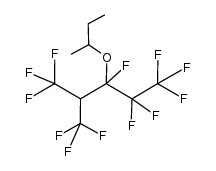 3-(sec-butoxy)-1,1,1,2,2,3,5,5,5-nonafluoro-4-(trifluoromethyl)pentane Structure