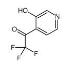 2,2,2-trifluoro-1-(3-hydroxypyridin-4-yl)ethanone Structure