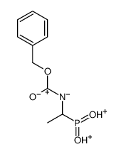 hydroxy-oxo-[1-(phenylmethoxycarbonylamino)ethyl]phosphanium结构式
