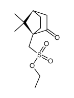 (+-)-2-oxo-bornane-10-sulfonic acid ethyl ester结构式