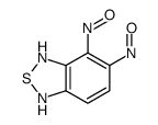 4,5-dinitroso-1,3-dihydro-2,1,3-benzothiadiazole Structure