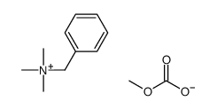 benzyl(trimethyl)azanium,methyl carbonate结构式