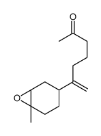 6-(6-methyl-7-oxabicyclo[4.1.0]heptan-3-yl)hept-6-en-2-one Structure