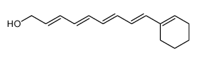 9-(cyclohexen-1-yl)nona-2,4,6,8-tetraen-1-ol结构式