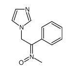 2-imidazol-1-yl-N-methyl-1-phenylethanimine oxide Structure