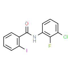 N-(3-Chloro-2-fluorophenyl)-2-iodobenzamide结构式