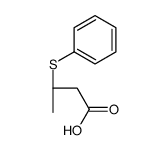 (3R)-3-phenylsulfanylbutanoic acid Structure
