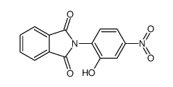 N-(2-Hydroxy-4-nitrophenyl)-phtalimide结构式
